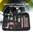 thumbnail image 2 of Soumake Tire Repair Kit, Portable Ergonomic Universal Multipurpose Steel Tire Puncture Repair Tool Set, 2 of 8