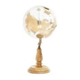 thumbnail image 5 of DecMode 8" Gold Globe with Tiered Base, 5 of 8