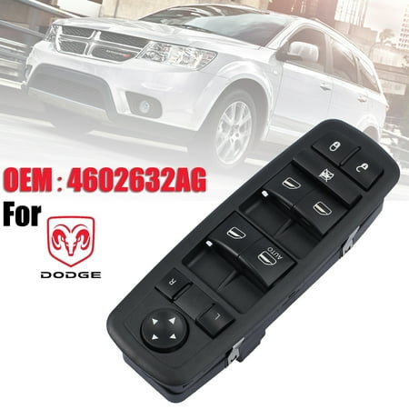 Driver Side Lock - ESYNIC Master Power Door Switch Lock Window Switch Left LH Driver Side for Jeep Liberty Dodge Nitro Journey OEM#4602632AG 4602632AC 4602632AD 4602632AE 4602632AF