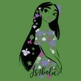 thumbnail image 2 of Women's Encanto Isabela Portrait Magical Floral Powers  Racerback Tank Top Envy Green Small, 2 of 4