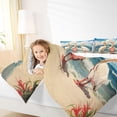 thumbnail image 4 of Feelyou Tropic Pelicans Teen Twin Comforter Sets, Summer Holiday Bedding Set, 2-Piece, 4 of 8