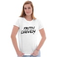 thumbnail image 4 of Jesus Holy Spirit Faith Driven Womens Slim Fit Graphic Tee Brisco Brands S, 4 of 5