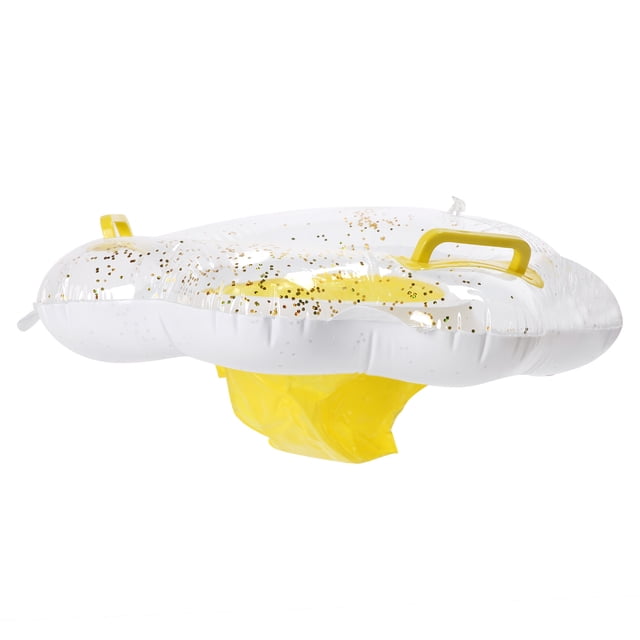Anillo de natación inflable para bebé con asiento de seguridad flotadores de cintura con forma de flor con asas YUNYI BRAND Deportes