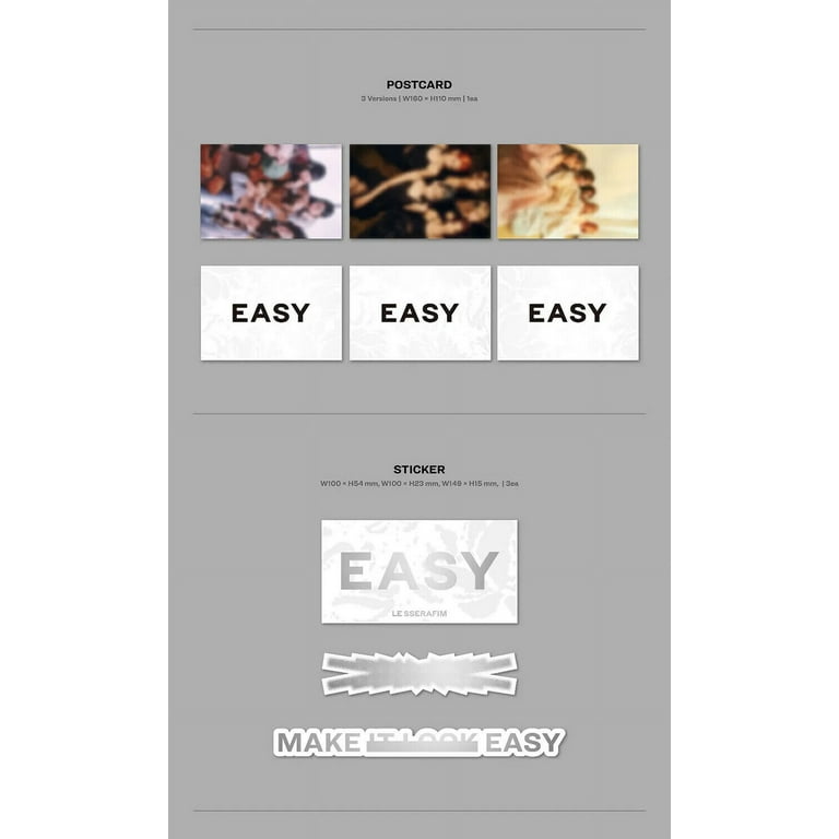 LE SSERAFIM EASY vol.2 トレカ 12枚 LE SSERAFIM EASY vol.2 トレカ 12枚 - メルカリ