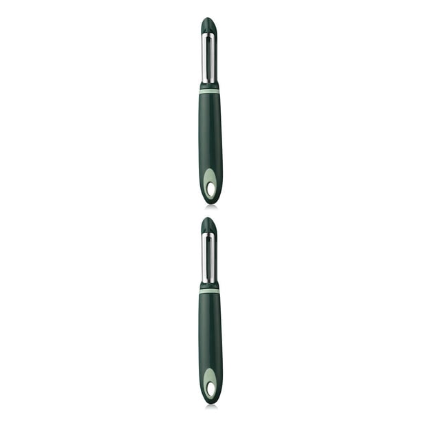 Wosthever Pelador de patatas de cocina de acero inoxidable, cepillador de frutas y verduras, rallador de alimentos seguro para melón y tomate rápido, Type3 NO3 Wosthever CBP117560