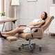 thumbnail image 4 of Comfy Accent Office Chair Designer Folding Lazy Ergonomic Computer Chair Mobile Luxury Cadeira De Escritorio Salon Furniture My Lux Decor Round, 4 of 12