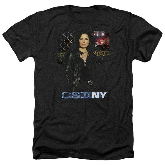Csi Ny - Jo - Heather Short Sleeve Shirt - Medium