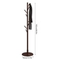 thumbnail image 3 of Hanging Hat Coat Rack, Coat Rack Stand, For Bedroom For Clothes, 3 of 8