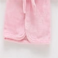 thumbnail image 5 of LYMAYTER 1-12Y Girls Boys Kids Hooded Bathrobe Toddler Winter Flannel Animal Print Cozy for Robe Pajamas, 5 of 7
