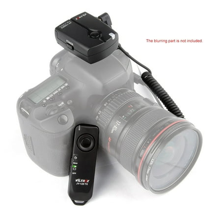 Pentax Wireless Remote - Viltrox JY-120-C1 2.4GHZ FSK Wireless Remote Shutter Controller Set Time Lapse BULB with C1 Cable 100m Distance for Canon 60D 70D 600D 650D 700D Pentax K5 K5II K7 K30 K10D K20D K200.