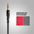 thumbnail image 5 of Monster Essentials Mini-to-Mini Audio Interconnect Cable - 3.5mm Stereo Male-to-Male AUX Cord with Durable Duraflex Jacket, 3M Length for High-Quality Sound Transfer, 5 of 8