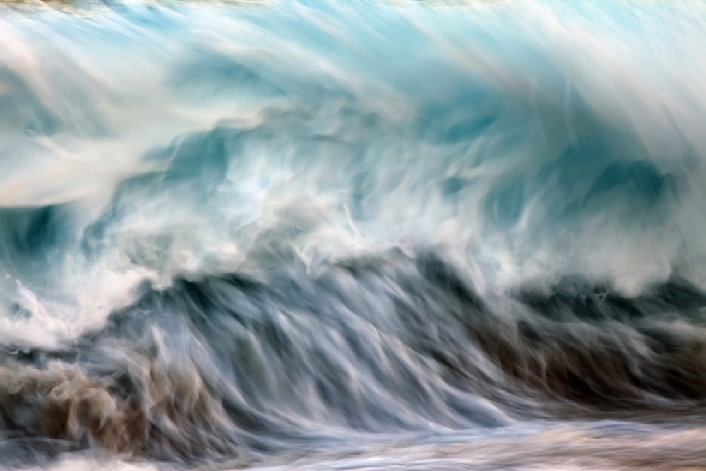 Ocean Wave Blurred