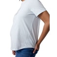 thumbnail image 3 of Ingrid & Isabel For Every Belly Women's Maternity Short Sleeve Relaxed Crew Graphic Tee, Sizes S-XXL, 3 of 10