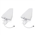 thumbnail image 1 of 2X Antena Direccional LDPA Logarítmica Periódica de Alta Ganancia 4G LTE 5G, Antena Exterior de 800-3700 MHz para Señal Celular Mejorada, 1 of 8