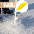 thumbnail image 5 of FUTUREORYY 5 Sets Guard Ice Fishing Drill Hand Auger Blades Protector Plastic Prolong Blade Life, 5 of 5
