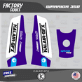 thumbnail image 4 of Kalair GFX Graphics Kit for Yamaha WARRIOR 350 (All Years) Factory Series, 4 of 5