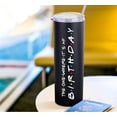 thumbnail image 5 of Birthday Gifts For Women Birthday Gifts For Mom Sister Birthday Gifts From Sister 20oz Skinny Wine Tumble Birthday Gifts For Friends Female Birthday Gifts For Her Black Wine Cup With Straw Lip, 5 of 5