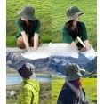 thumbnail image 4 of Chapeau de Pêcheur d'Été à Séchage Rapide, Imperméable, Collectionnable, Protection Solaire, Chapeau Cloche pour Hommes et Femmes, Mince, Extérieur, Cyclisme, Chapeau de Soleil Pliable, 4 of 6