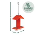 thumbnail image 2 of Comedero para aves EcoCycle Citrus Sampler de doble cara, 0,4 cuartos, 2 of 9