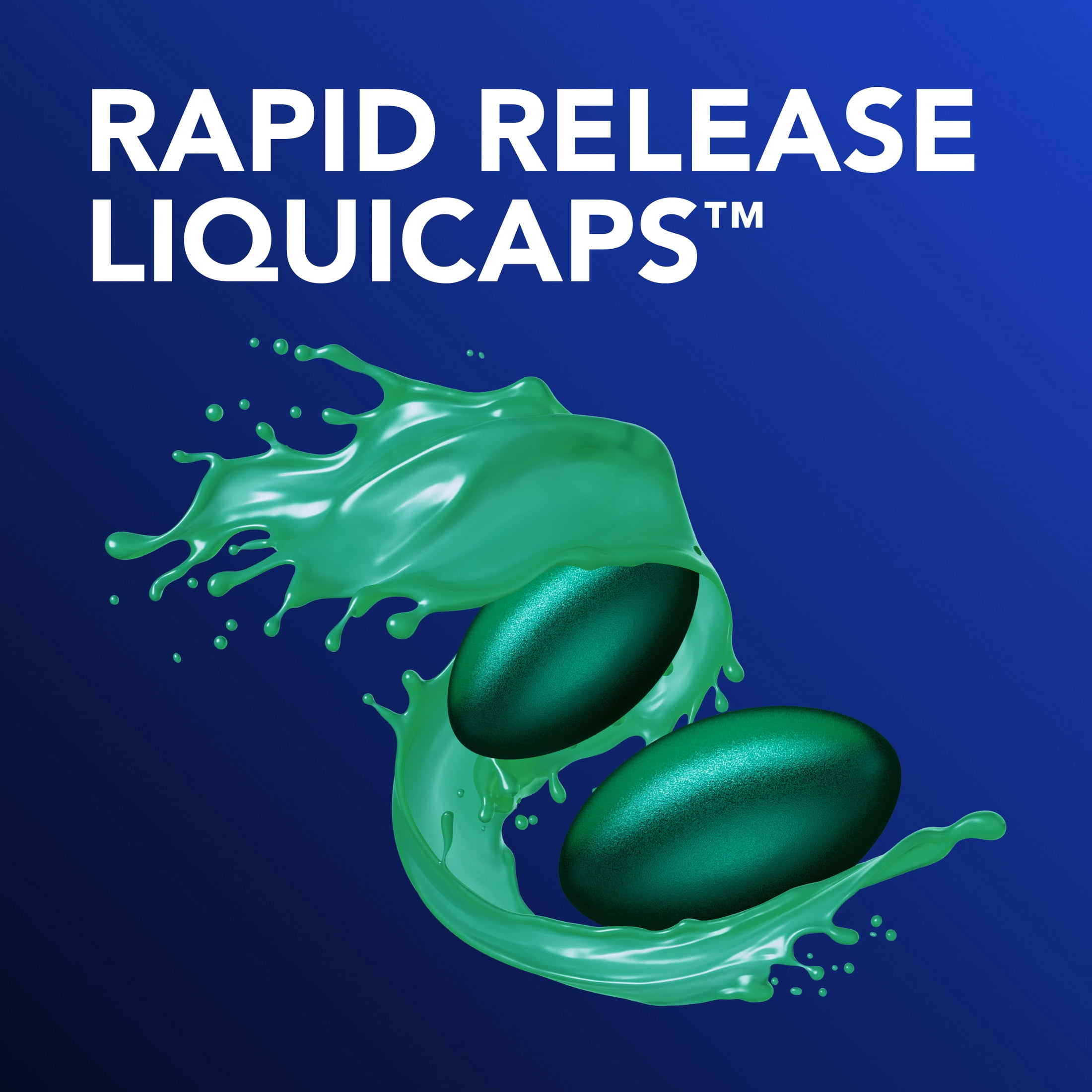 Vicks NyQuil Intense Flu Rapid Release LiquiCaps, Multi-Symptom Night, 24 Count