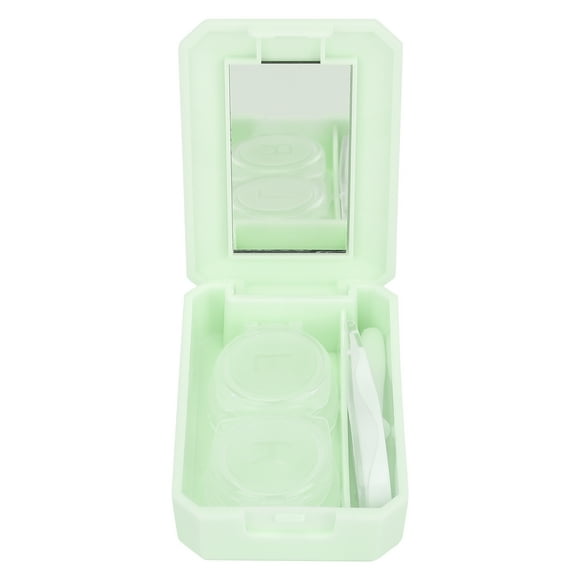 Caja para lentes de contacto, caja para lentes de contacto Estuche para lentes de contacto portátil Kit de estuche para lentes de contacto Materiales ecológicos