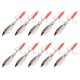 thumbnail image 5 of Aparejos de pesca, 10 piezas de señuelos de pesca oscilantes con lentejuelas de pesca, cebos giratorios de metal duro, apariencia llamativa, 5 of 8