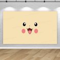 thumbnail image 3 of Fondo de Pokémon Pikachu Poke Ball para fiesta de cumpleaños de niño y niña, pancarta colgante para pared, decoración para baby shower, dormitorio, regalo, 3 of 5