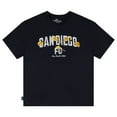 thumbnail image 2 of Unisex Live Breathe Futbol Navy San Diego FC Floral T-Shirt, 2 of 3