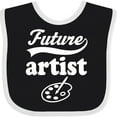 thumbnail image 3 of Inktastic Future Artist Art Occupation Boys or Girls Baby Bib, 3 of 4