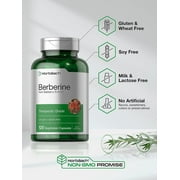 Berberine HCl | 120 Capsules for Men and Women | by Horbaach