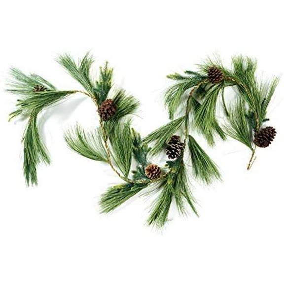 Long Needle Pine Garland 6'$$Home Decor, Kitchen, & Other