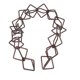 thumbnail image 2 of Metal Rain Chain Brown Color Outdoor Management Downspout Aluminum Alloy 100x8cm 1Pcs, 2 of 5