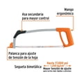 thumbnail image 2 of Arco 12' Profesional Tubular Truper Segueta 2 Pack Negro, 2 of 3