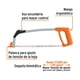 thumbnail image 2 of Arco 12' Profesional Tubular Truper Segueta 2 Pack Negro, 2 of 3