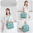 thumbnail image 6 of Light Blue Dinosaurs Palms Eggs Pattern Womens Lunch Box for Work,Insulated Large Lunch Bag for Tween and Teen,Loncheras Para Mujer,Leakproof Adult Lunch Bag for Work,Beach,Travel,Picnic,Camping, 6 of 7