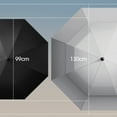 thumbnail image 3 of tamizeot Outdoor Protections Umbrella With Oversized Canopy For Family And Has Oversized black, 3 of 6