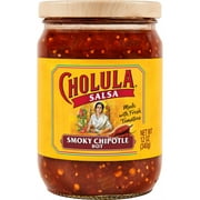 Cholula Smoky Chipotle - Hot Salsa, 12 oz Jar