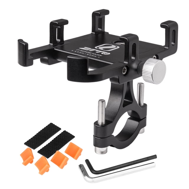 Amdohai Support de Téléphone pour Vélo Universel Réglable Support de Cellulaire pour Vélo Support de Berceau Rotation à 360 Degrés