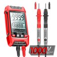 thumbnail image 6 of Sz02 Smart Digital Multimeter 6000 Counting Rms Automatic Capacitance Meter Red, 6 of 9