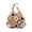 Beige, variant on harmtty Women Tote Bag Floral Crochet Large Capacity Handmade Vintage Multicolor Hollow Out Handbag for Travel,Pink