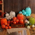 thumbnail image 5 of Lefu Fall Decorations for Home Artificial Fake Pumpkins Thanksgiving Pumpkins Decor, 5 of 5