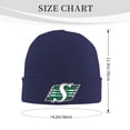 thumbnail image 2 of Saskatchewan Roughriders Beanie Hat Knitted Warm Winter Cap, 2 of 5