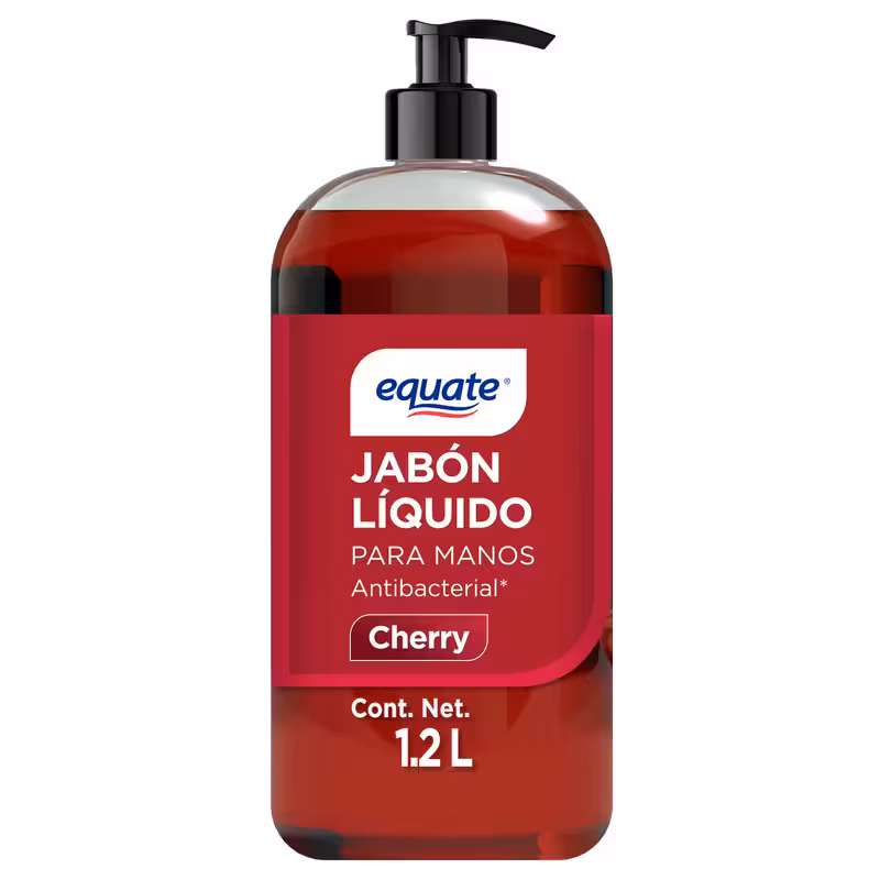 Jabón Líquido Equate cereza 1200ml
