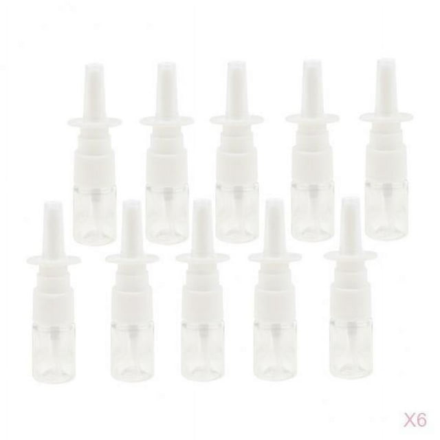 bomba de botella de spray nasal vacía,botella de spray de aceite esencial,Frascos de pulverización de niebla fina pulverizadores nasales,botellas de plástico dispensador de viaje,maquillaje