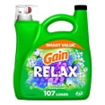 thumbnail image 1 of Detergente para ropa Gain Relax, 4,5 L, 107 cargas, compatible con HE, 1 of 9