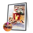 thumbnail image 2 of 5D DIY Navidad nieve pájaro completo redondo diamante pintura mosaico taladro Rhinestone FLhrweasw Nuevo, 2 of 9