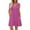 Purple, variant on Odbmxy Sundress Womens Mini Dress Sleeveless V-Neck Women Plus Dresses Pockets Tank Holiday Polka Dots Loose Dresses,Red XXL