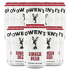 Owen’s Craft Mixers Ginger Beer HandA with Premium Ingredients Vegan & Gluten-Free Soda Mocktail and Cocktail Mixer
