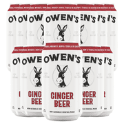 Owen’s Craft Mixers Ginger Beer HandA with Premium Ingredients Vegan & Gluten-Free Soda Mocktail and Cocktail Mixer