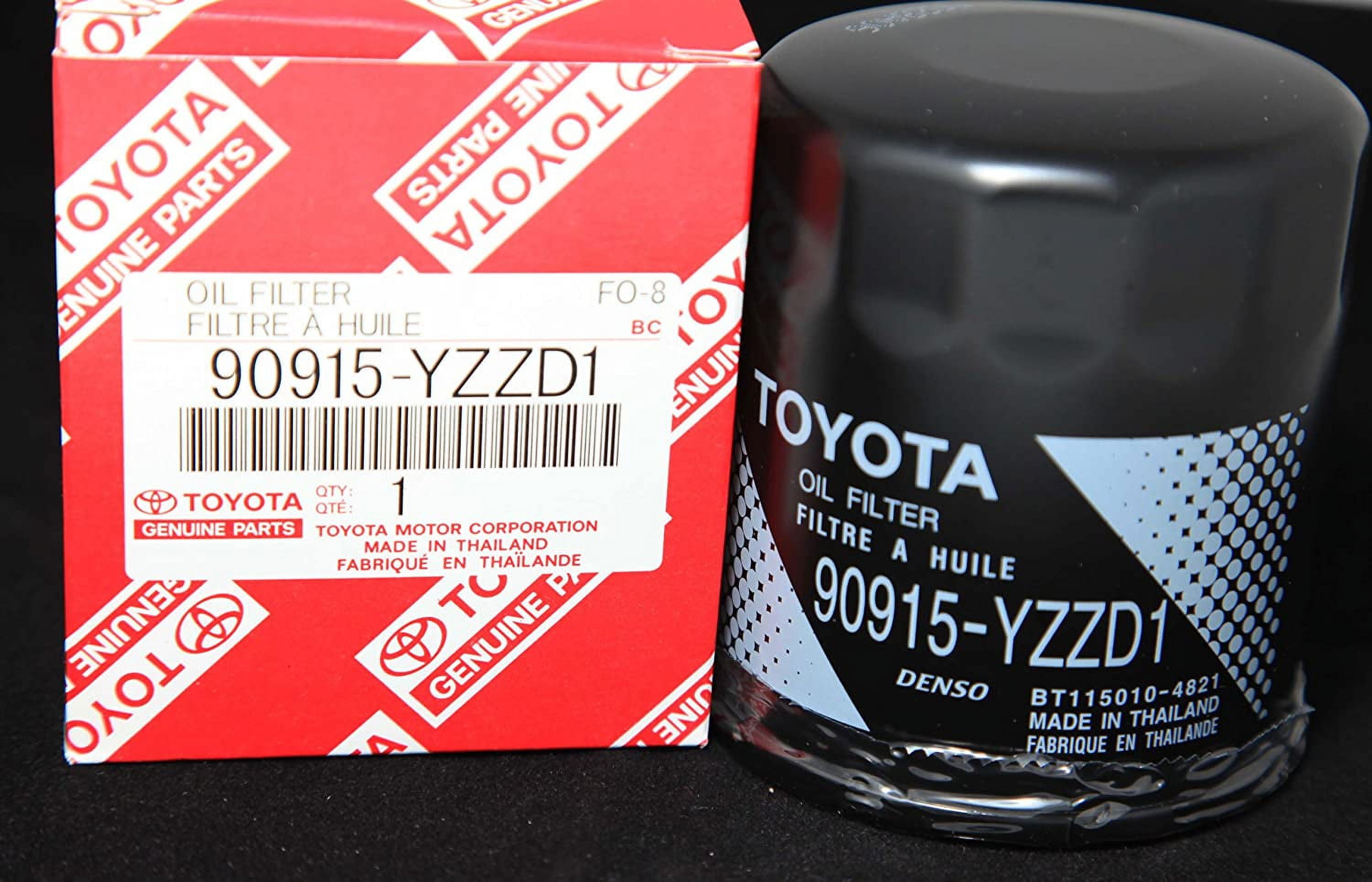 Toyota Genuine Parts Engine Oil Filter, 90915-YZZD1 - Weight 0.6 Pound